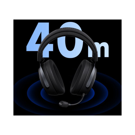 Гейминг слушалки MCHOSE - X9, 7.1 Surround, безжични, черни