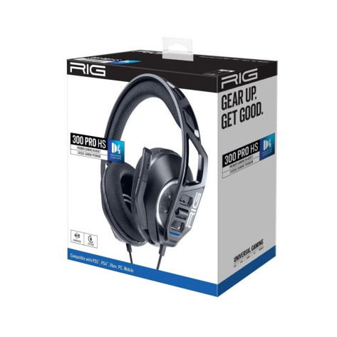 Гейминг слушалки Nacon - RIG 300 PRO HS, черни
