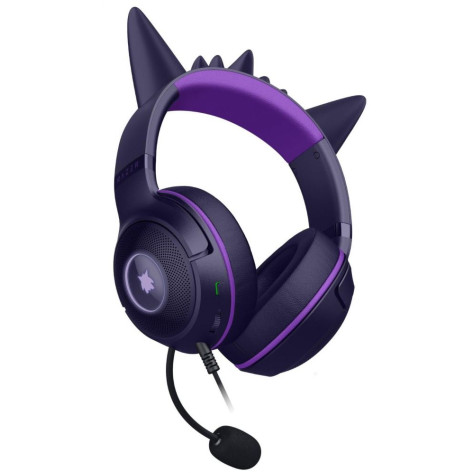 Гейминг слушалки Razer - Kraken Kitty V2, Gengar