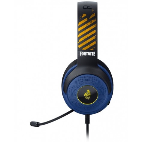 Гейминг слушалки Razer - Kraken V3 X Fortnite Ed., черни/сини