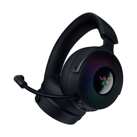 Гейминг слушалки Razer - Kraken V4 Pro, безжични, черни