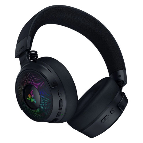 Гейминг слушалки Razer - Kraken V4 Pro, безжични, черни
