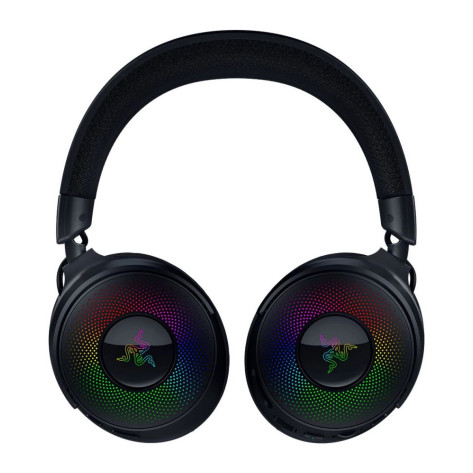 Гейминг слушалки Razer - Kraken V4 Pro, безжични, черни