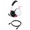 Гейминг слушалки с микрофон HyperX - Cloud Mini, безжични, бели