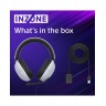  Гейминг слушалки Sony - Inzone H3, бели