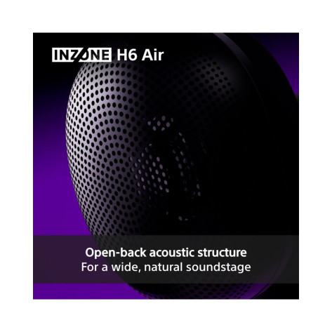 Гейминг слушалки Sony - Inzone H6 Air, PC/PS5, черни