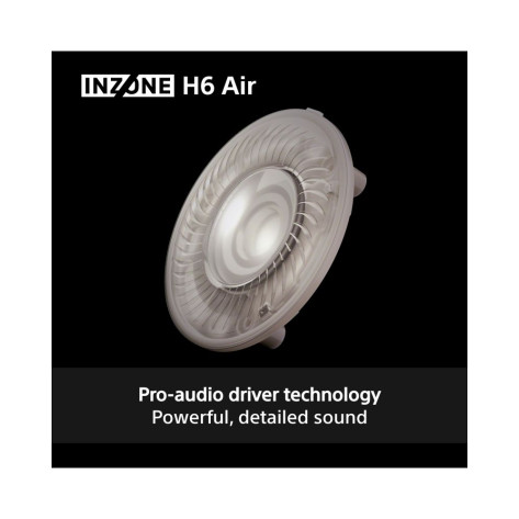 Гейминг слушалки Sony - Inzone H6 Air, PC/PS5, черни