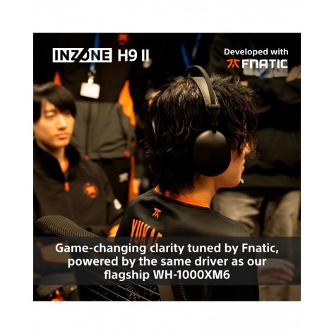 Гейминг слушалки Sony Inzone H9 II, ANC, Tuned by Fnatic, безжични, бели