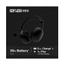 Гейминг слушалки Sony Inzone H9 II, ANC, Tuned by Fnatic, безжични, бели