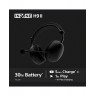 Гейминг слушалки Sony Inzone H9 II, ANC, Tuned by Fnatic, безжични, черни