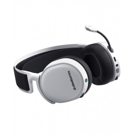  Гейминг слушалки SteelSeries - Arctis 7+, бели