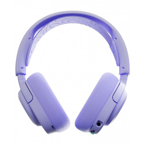 Гейминг слушалки SteelSeries - Arctis Nova 3PW, безжични, лилави