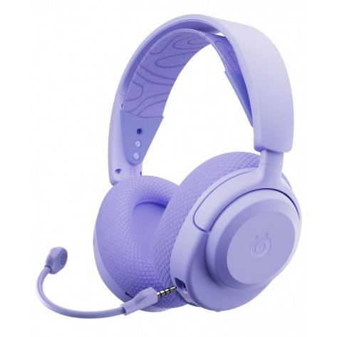 Гейминг слушалки SteelSeries - Arctis Nova 3PW, безжични, лилави
