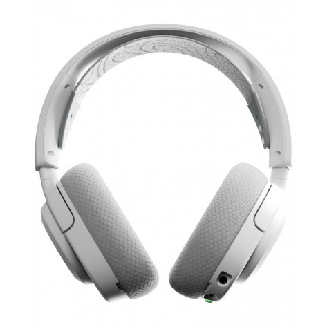 Гейминг слушалки SteelSeries - Arctis Nova 3PW, безжични, бели