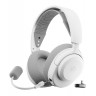 Гейминг слушалки SteelSeries - Arctis Nova 3PW, безжични, бели