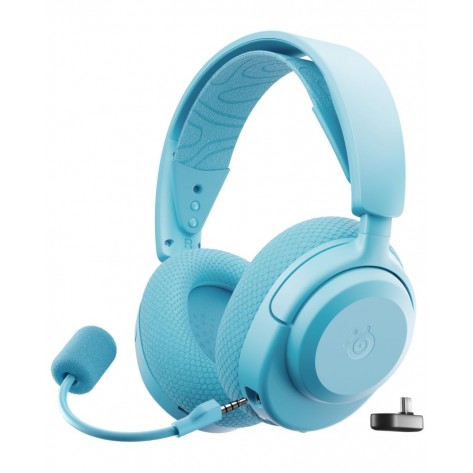 Гейминг слушалки SteelSeries - Arctis Nova 3PW, безжични, сини