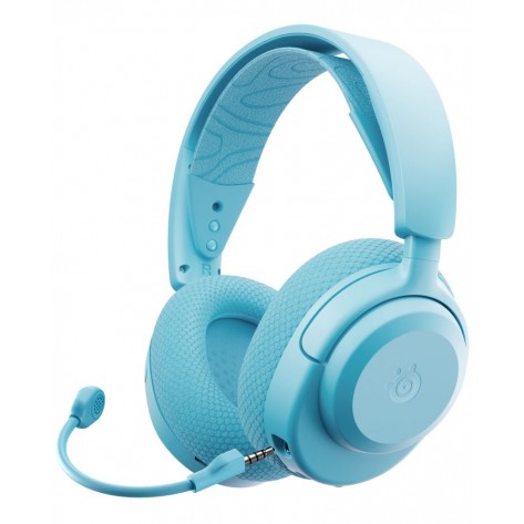 Гейминг слушалки SteelSeries - Arctis Nova 3PW, безжични, сини