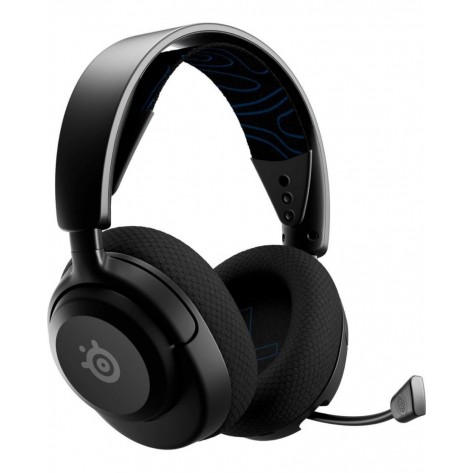 Гейминг слушалки SteelSeries - Arctis Nova 5P, PS, безжични, черни