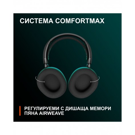 Гейминг слушалки SteelSeries - Arctis Nova 7, безжични, черни