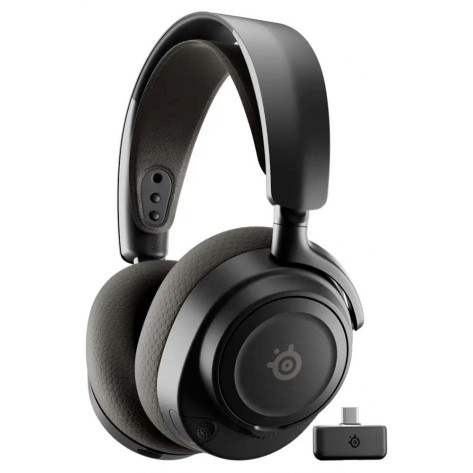 Гейминг слушалки SteelSeries - Arctis Nova 7 Gen, безжични, черни