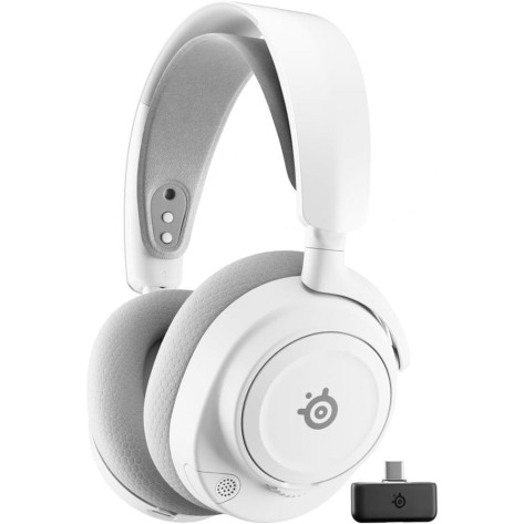 Гейминг слушалки SteelSeries - Arctis Nova 7 Gen, безжични, бели