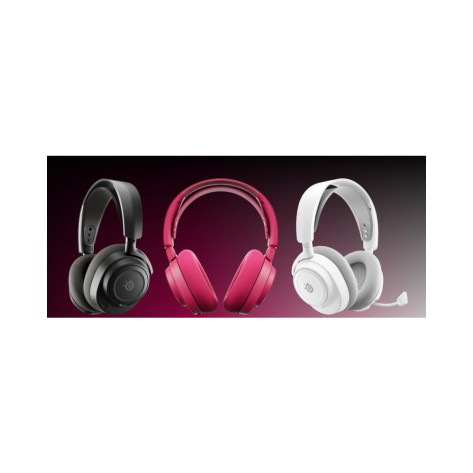 Гейминг слушалки SteelSeries - Arctis Nova 7 Gen, безжични, бели
