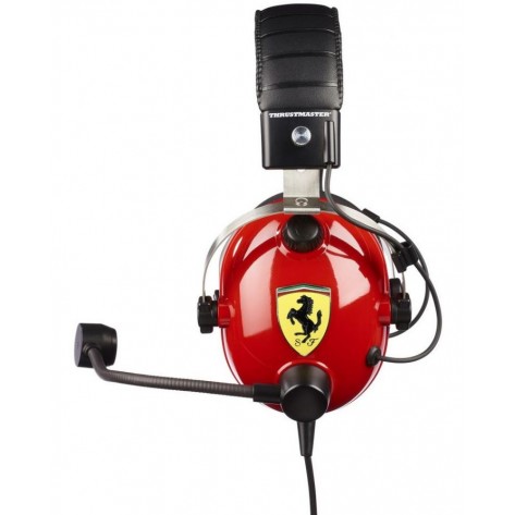 Гейминг слушалки Thrustmaster - T.Racing Scuderia Ferrari Ed DTS, червени