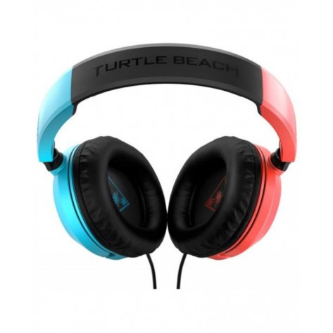 Гейминг слушалки Turtle Beach - Recon 50, Xbox, PS, mobile, червени/сини