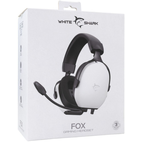 Гейминг слушалки White Shark - GH-2445 Fox, бели