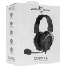 Гейминг слушалки White Shark - GORILLA, черни/сиви