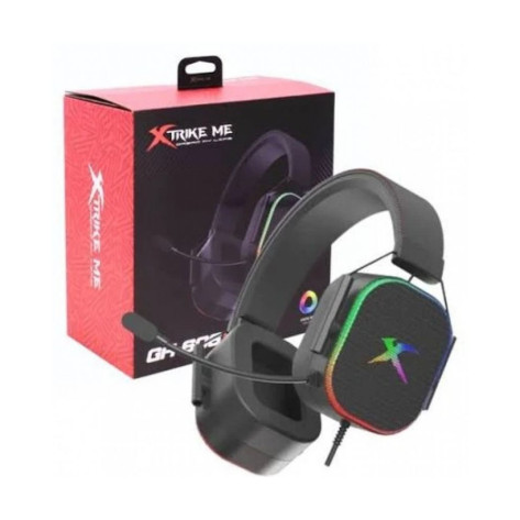 Гейминг слушалки Xtrike Me - GH-606, RGB [PS4/PS5/XBOX One], черни