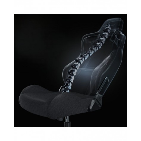 Гейминг стол Anda Seat - Kaiser 2 Frontier XL Textile Material, черен