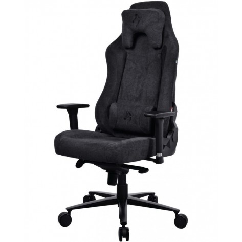 Гейминг стол Arozzi - Vernazza Soft Fabric, черен