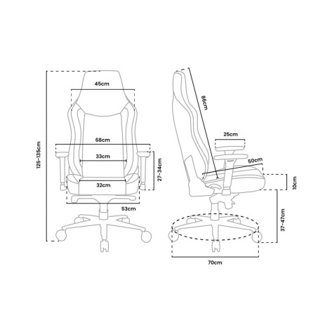 Гейминг стол Arozzi - Vernazza SoftPU, кафяв