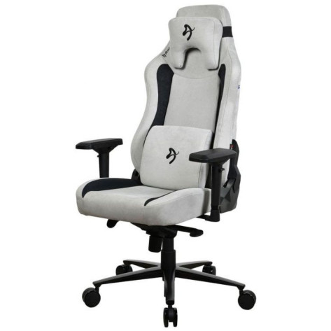 Гейминг стол Arozzi - Vernazza Supersoft, светлосив