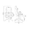 Гейминг стол Arozzi - Vernazza XL SoftPU, черен