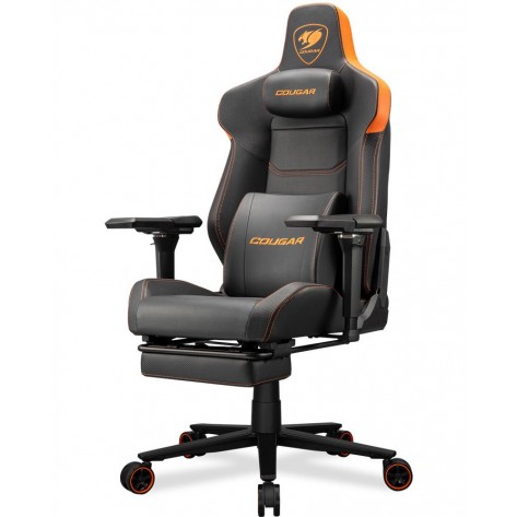 Гейминг стол COUGAR - ARMOR EVO M, черен/оранжев