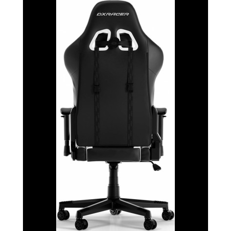 Гейминг стол DXRacer - Prince L, черен/бял