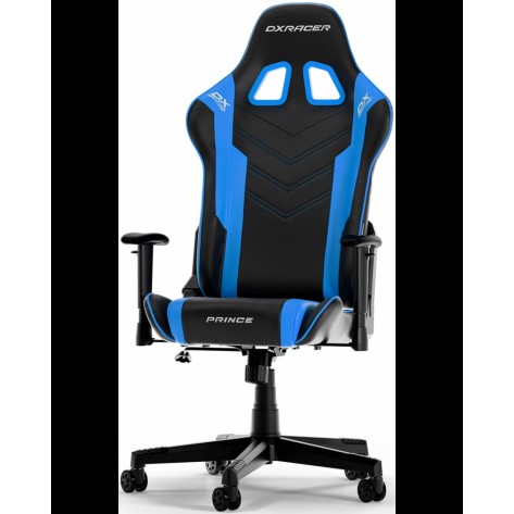 Гейминг стол DXRacer - Prince L, черен/син