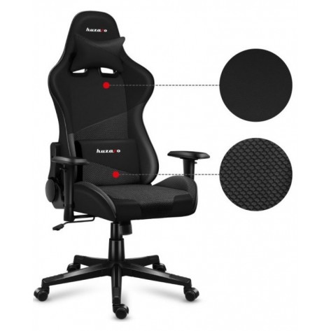 Гейминг стол Huzaro - Force 6.2 Carbon, черен