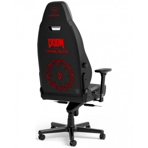 Гейминг стол noblechairs - DOOM: The Dark Ages Edition, зелен/черен