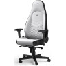 Гейминг стол noblechairs - ICON Gaming, бял/черен