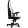Гейминг стол noblechairs - ICON Gaming, бял/черен