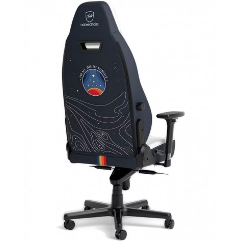 Гейминг стол noblechairs - LEGEND Starfield Edition, бял/син