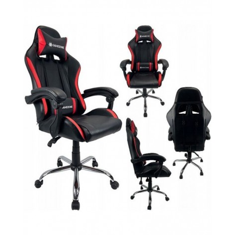 Гейминг стол Tracer - Gamezone GA21, черен/червен