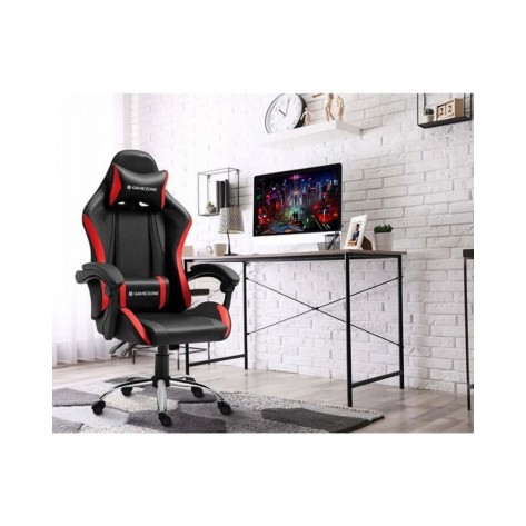 Гейминг стол Tracer - Gamezone GA21, черен/червен