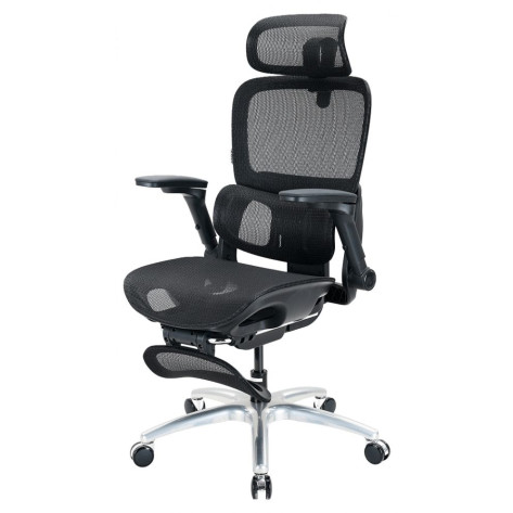 Гейминг стол Ultradesk – INNOVATOR, черен, 6D подлакътници
