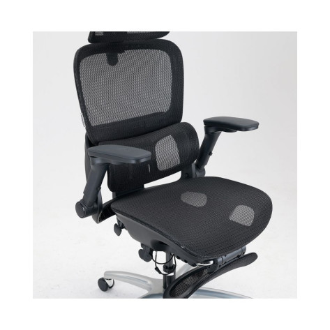 Гейминг стол Ultradesk – INNOVATOR, черен, 6D подлакътници