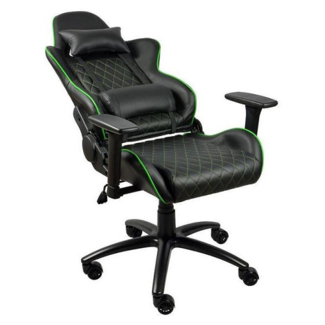 Гейминг стол Xmart – XGC-203G Pro, черен/зелен