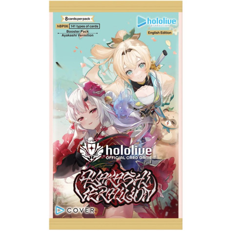 Hololive Official Card Game: Ayakashi Vermilion Booster Pack